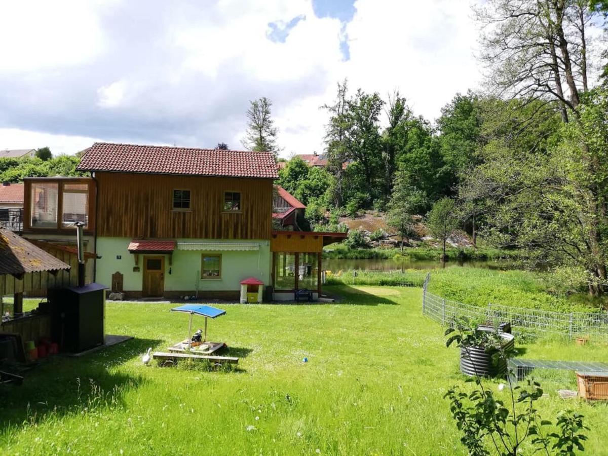 Ferienwohnung Und Sommerhaus Unter Der Burg Falkenberg  Εξωτερικό φωτογραφία