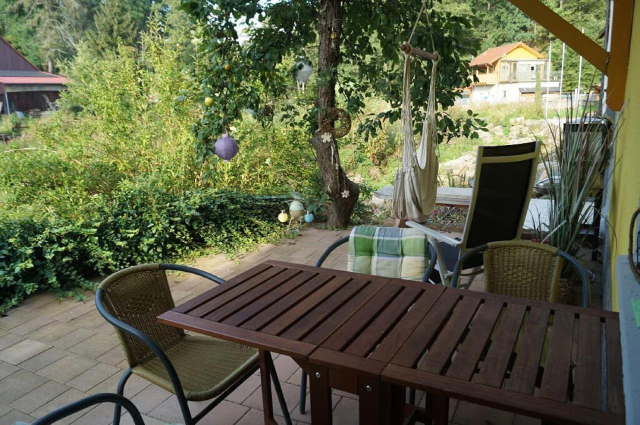 Ferienwohnung Und Sommerhaus Unter Der Burg Falkenberg  Εξωτερικό φωτογραφία